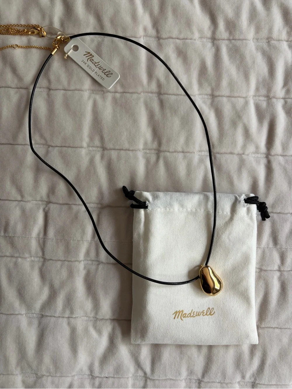Madewell Droplet Pendant Necklace Set - Picture 2 of 7